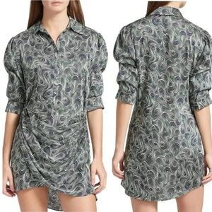 NWT Cinq à Sept Janine Ruched Mini Dress 2